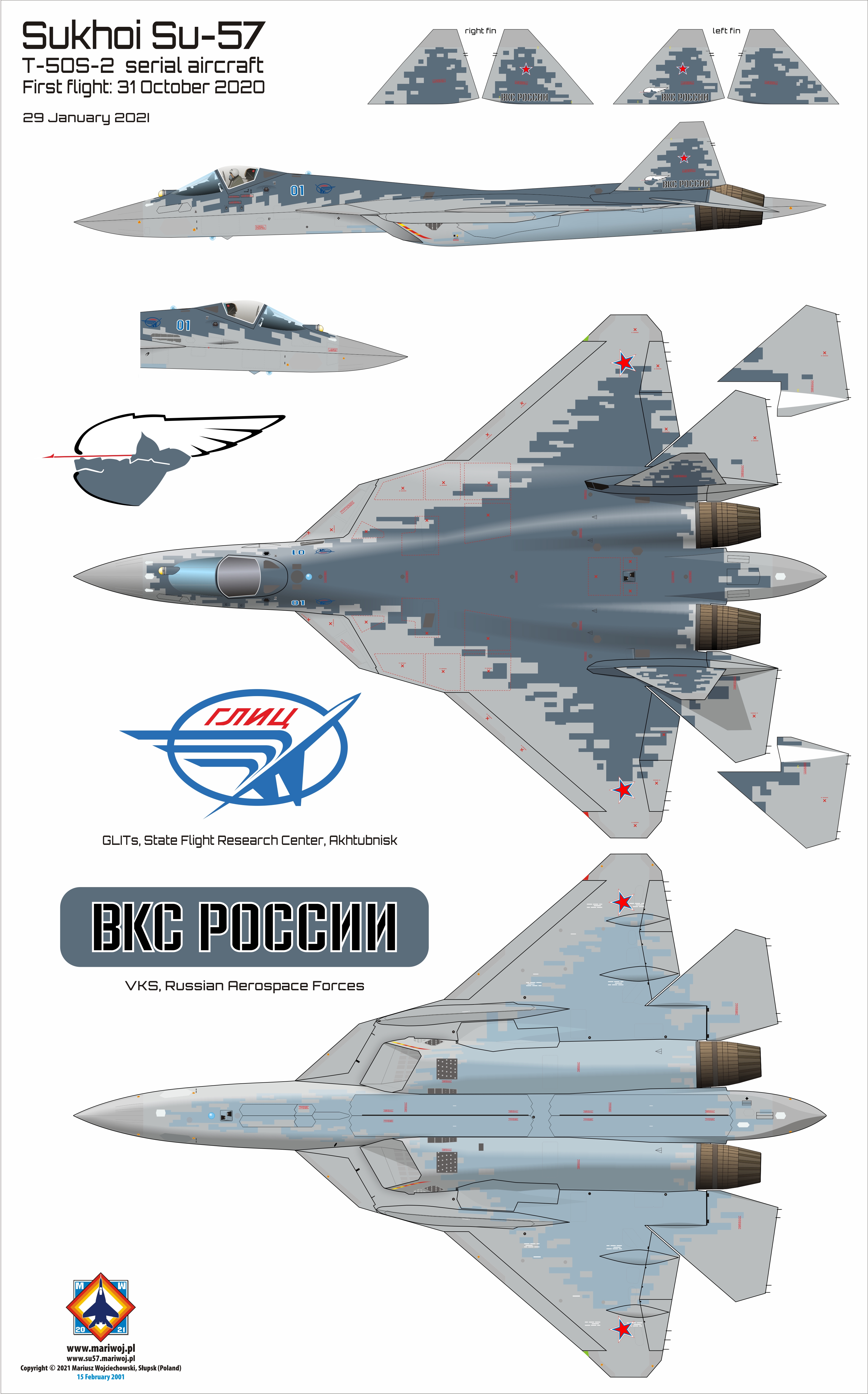 Serial Sukhoi Su-57
